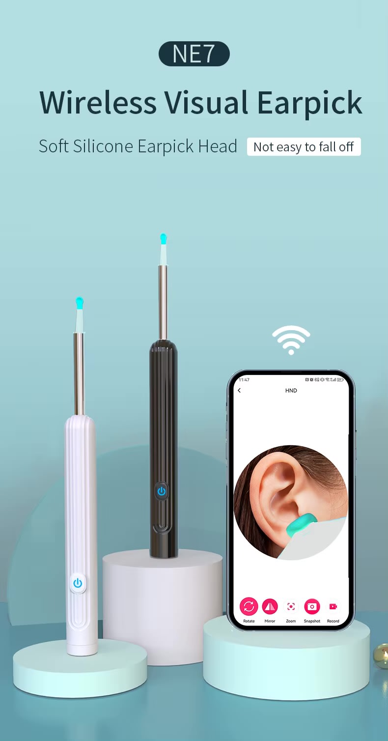 Visual Camera Ear Wax Removal Tool