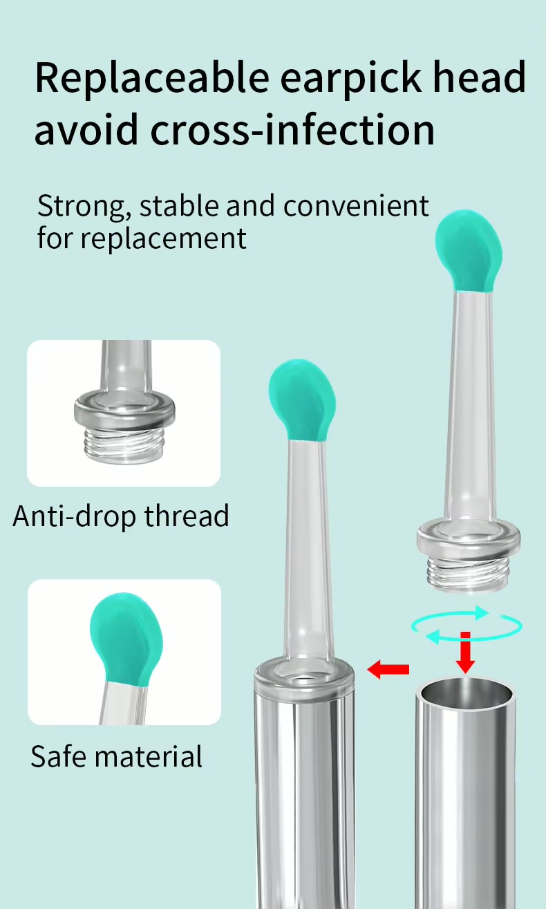 Visual Camera Ear Wax Removal Tool